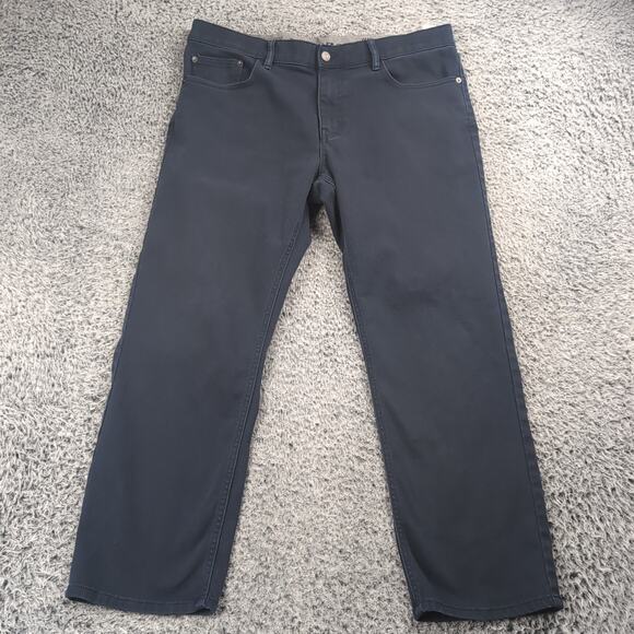 IZOD Jeans Men 36X29 Blue Normcore Regular Fit Stretch Outdoor Straight Leg - Picture 3 of 9